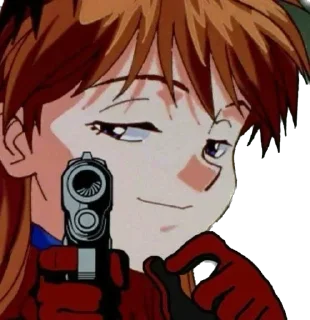 🔫 evangelion, стікер Telegram 11 з 78