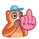 Sticker from @fuckkanal animated stickers 2