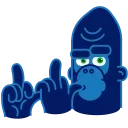 Sticker from @fuckkanal animated stickers 2
