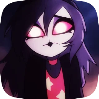 🎆 emoji БОЛЬШЕ ⇨ @CLOOBHUB ОКТАВИЯ АДСКИЙ БОСС HELLUVA ТГ Telegram sticker 12 of 63