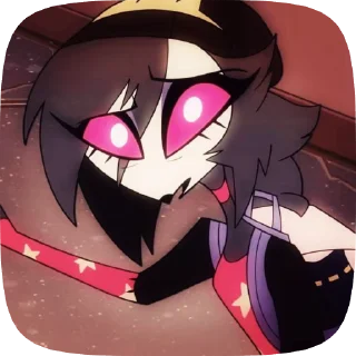 🎆 emoji БОЛЬШЕ ⇨ @CLOOBHUB ОКТАВИЯ АДСКИЙ БОСС HELLUVA ТГ Telegram sticker 22 of 63