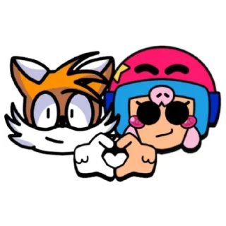 💕 emoji Tails and family @tails_love Telegram sticker 9 of 29