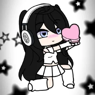 Sticker from Стикеры гача от @La1ryxt
