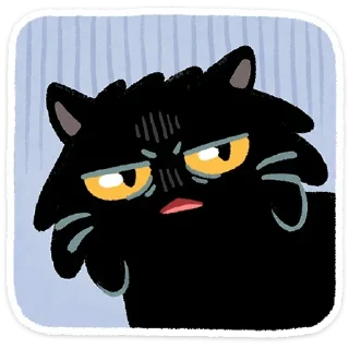 🐱 emoji БОЛЬШЕ ⇨ @CLOOBHUB Telegram sticker 11 of 36