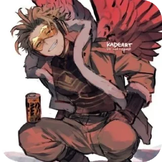 Sticker from Кейго Таками|Ястреб|