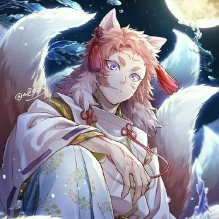 🦊 emoji Sabito ♡ Telegram sticker 5 of 120