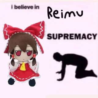 Sticker from Reimu |@DantePizzaEater
