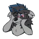 😳 emoji Favorite animation stickers Telegram sticker 14 of 50