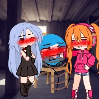 🌟 emoji Гачи мучи с аквой и рубинкой Telegram sticker 11 of 76