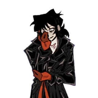 ✋ emoji ~ Married In Red (full sticker) :: @ILoveCatsXD Telegram sticker 7 of 62