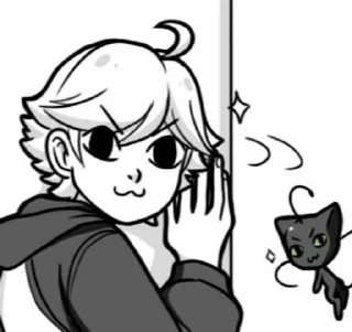 Sticker from ChatNoir/Adrian SLau 4