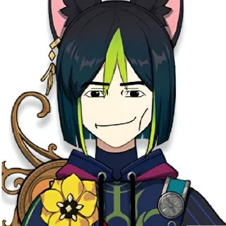 🦊 emoji Нарик Telegram sticker 15 of 15