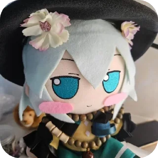 🌟 emoji Koishi Fumo Cute Telegram sticker 10 of 60