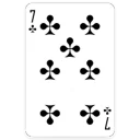 7⃣ @TVstickers Playing Cards, Telegram sticker 9 of 39