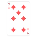 7⃣ @TVstickers Playing Cards, Telegram sticker 8 of 39