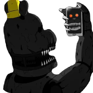 🤨 _Nightmare_striker: @fnafIntertement, Telegram sticker 15 of 120