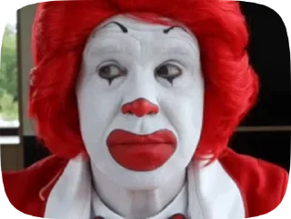 👀 Ronald McDonald Memes, Telegram sticker 6 of 41