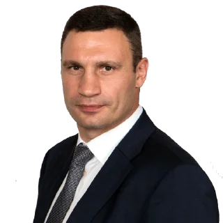 😇 Віталій Кличко - @rar_2763 [@rar42], стикер Telegram 5 из 79