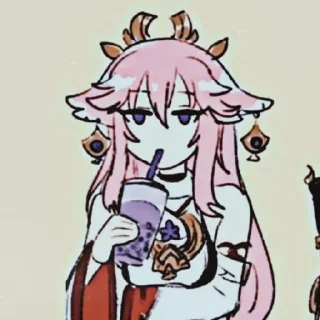 😒 Miko, sticker Telegram 15 sur 65