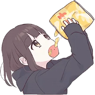 🥔 @hanatachi 2, стикер Telegram 11 из 28
