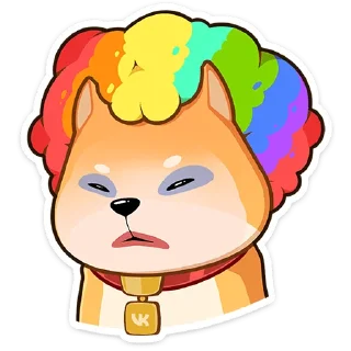 🤡 Вредина Акио • @TgSticker, Telegram sticker 22 of 49