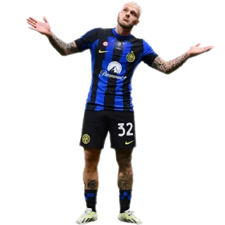 🤷‍♂ Internazionale Milano, стикер Telegram 2 из 12