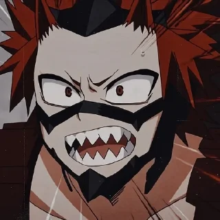 🌟 KirishimaOneLove, Telegram sticker 18 of 53