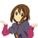 👐 K-On @IMG_2D, Telegram sticker 4 of 82