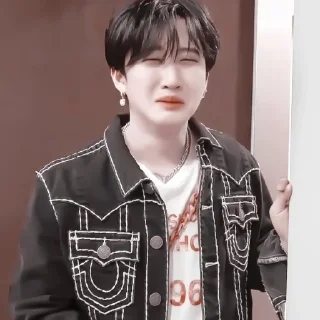 🐖 #𝐦𝐨𝐨𝐝: changbin ;: by @paradismaudit, Telegram sticker 12 of 40