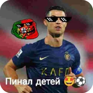 🌟 Negrilla(football pack), Telegram sticker 7 of 32