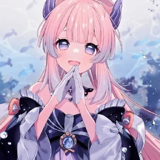 🌟 Kokomi / Кокоми, Telegram sticker 3 of 120