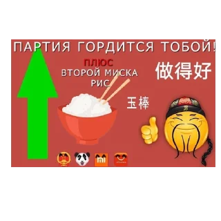 🇨🇳 Китай великий партия Xi 玉棒 гордость, Telegram sticker 14 of 44