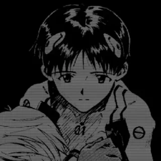 💗 evangelion, Telegram sticker 19 of 33