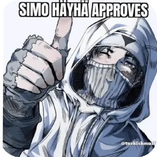 👍 Simo Hayha, Telegram sticker 1 of 55