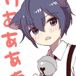 🖤 Boy of a black cat @nyakwii, Telegram sticker 8 of 15