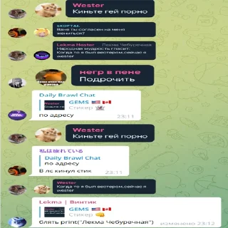 DAILY BRAWL ЖЕСТКОЕ GAY PORN PACK