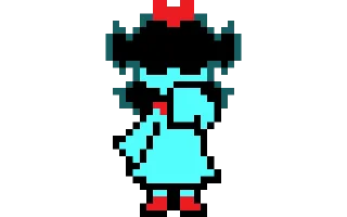 🌟 Аква | Aqua @sticker_deltarune, Telegram sticker 24 of 27