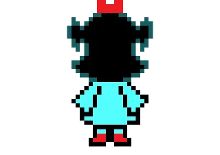 🌟 Аква | Aqua @sticker_deltarune, Telegram sticker 18 of 27