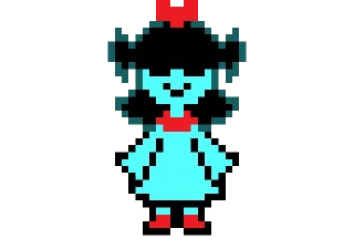 🌟 Аква | Aqua @sticker_deltarune, Telegram sticker 15 of 27
