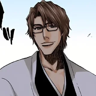 🙂 Сосуке Айзен @Ralzei228, Telegram sticker 15 of 31