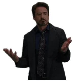 🤷‍♂ Marvelous Tony Stark, sticker Telegram 14 sur 24
