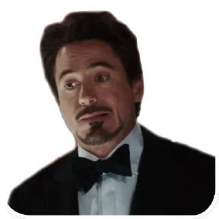 🥴 Marvelous Tony Stark, sticker Telegram 10 sur 24