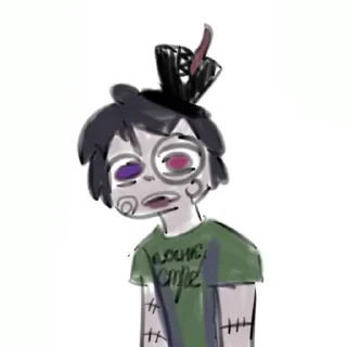 💀 в чем разница между-, Telegram sticker 14 of 120