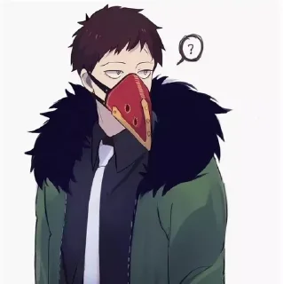 ❔ My hero academia version 8, стікер Telegram 22 з 35