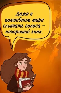 🌟 Гермиона @stickers_HarryPotter, Telegram sticker 12 of 25