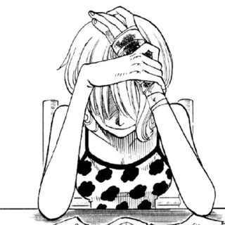 😔 Nami, стікер Telegram 18 з 25