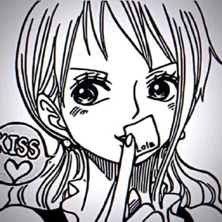 😘 Nami, стікер Telegram 7 з 25