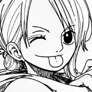 😋 Nami, стікер Telegram 6 з 25