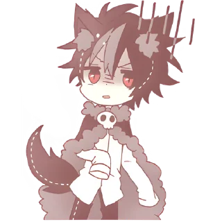😏 Милые монстры @Nyasticks, sticker Telegram 7 sur 41