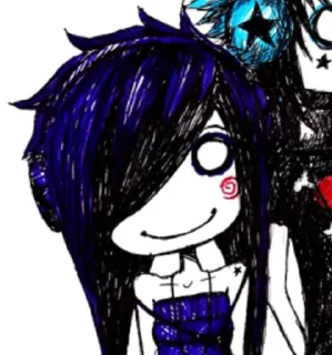 🙂 Emo/scene, стікер Telegram 19 з 120